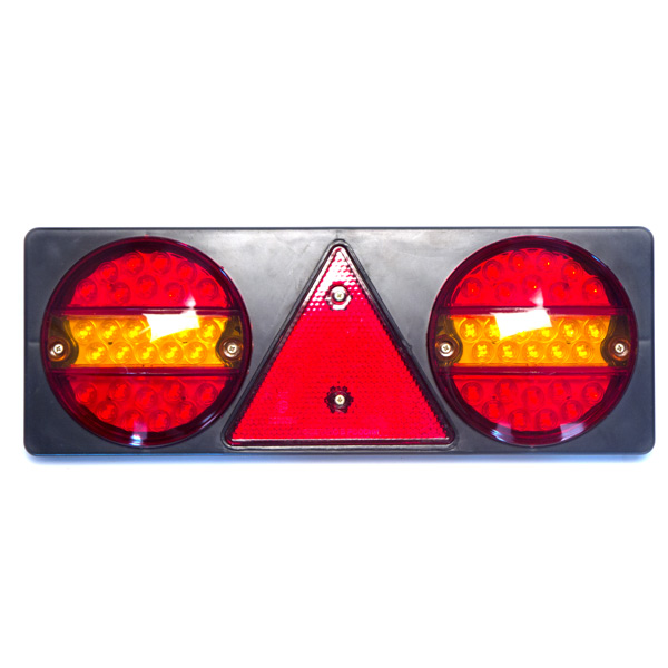 Стоп фонарь с диодным треугольником (U0022-02 LED) / ТЕХАВТОСВЕТ