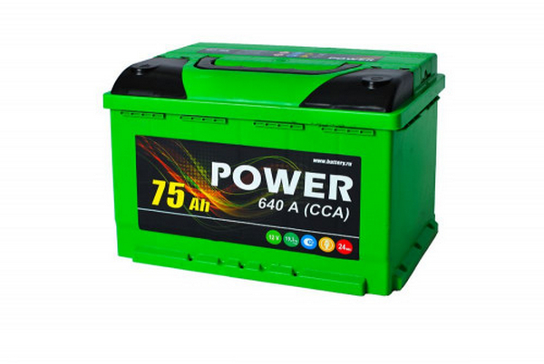 Аккумулятор 75 Амп / POWER