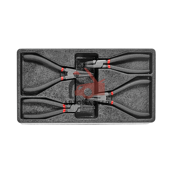 Набор съемников стопорных колец 160мм / BAUM