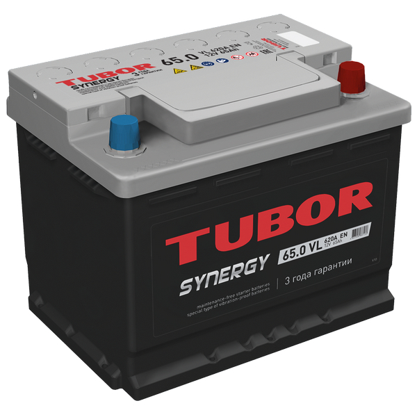 Аккумулятор 65 Амп / TUBOR SYNERGY