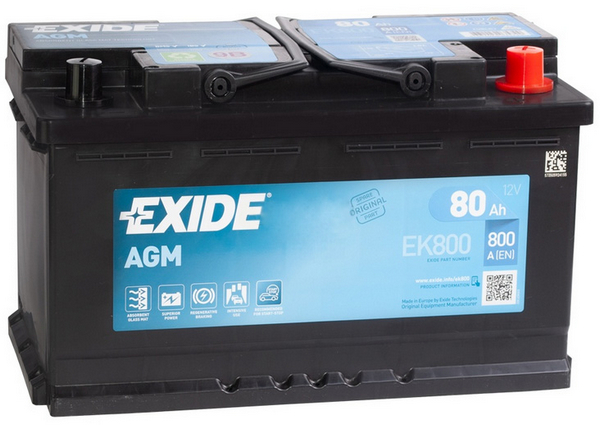 Аккумулятор 80 Амп / EXIDE