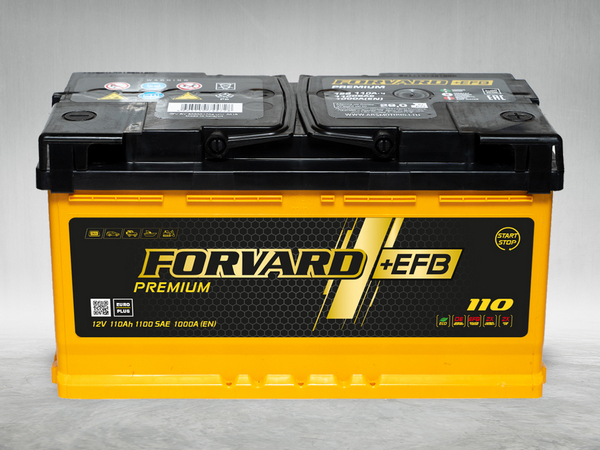 Аккумулятор 110 Амп / FORVARD (обратка)