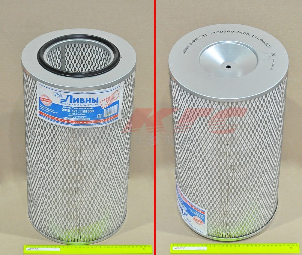 Фильтр воздушный КАМАЗ ЕВРО-1 (желез) / МЕХРАЙД