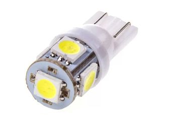 Лампа 24v диодная 5-ти (габаритная, без цоколя) №31