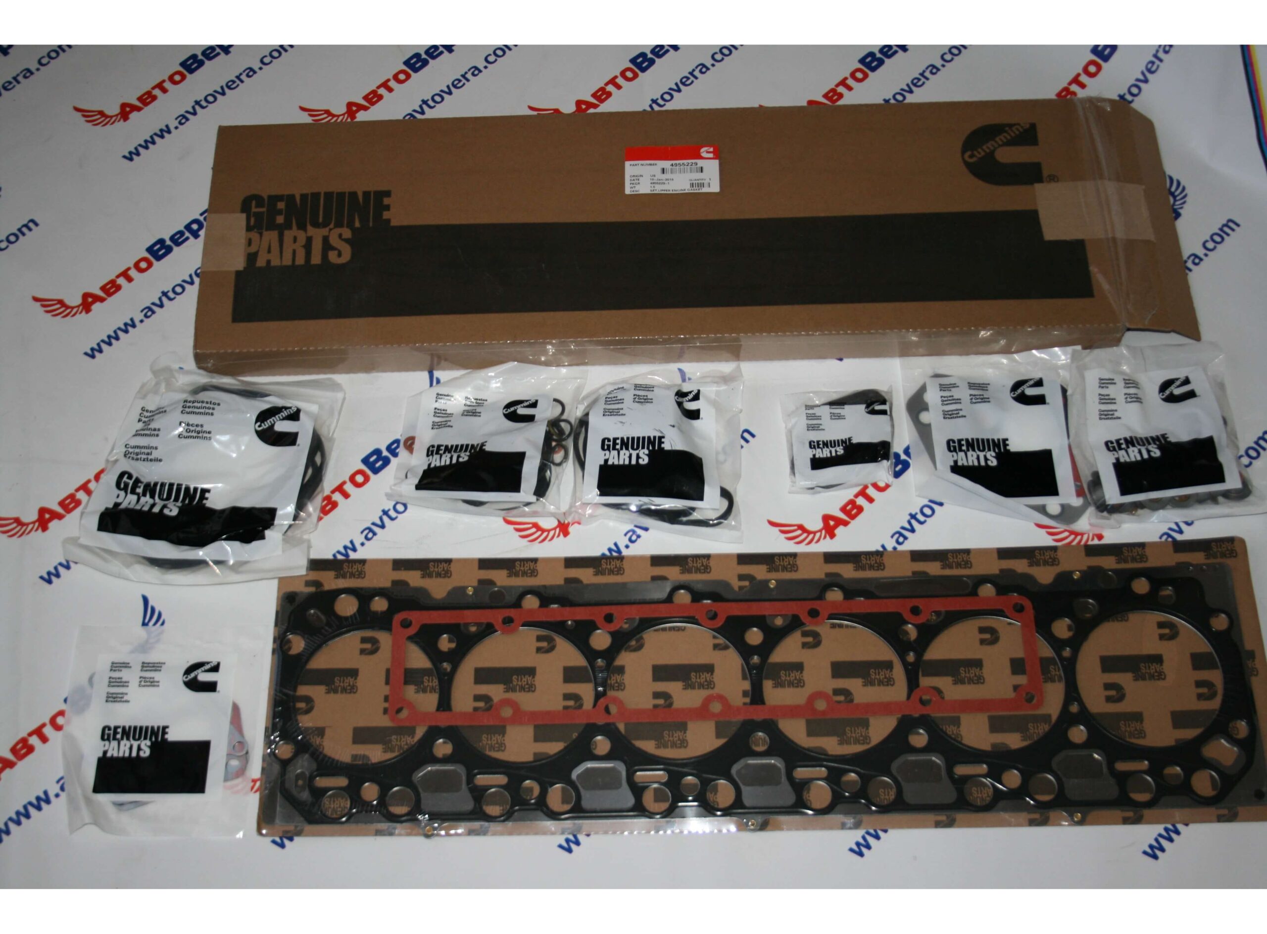 Прокладка ГБЦ 4ISBe, 4ISDe (4932209) / DCEC