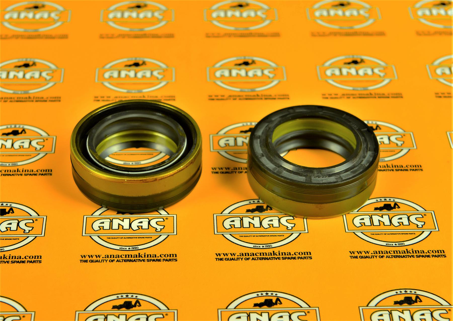 Сальник полуоси CARRARO 35*52*17/18,5 12019673 / ANAC