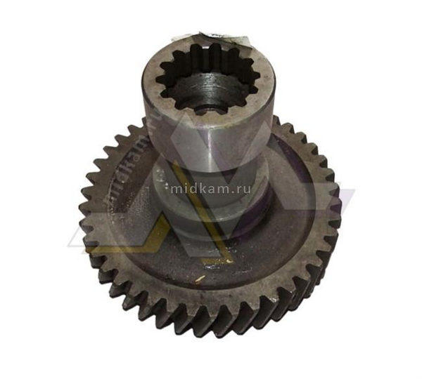 Вал промежуточный 210 в сборе со шпоночным пазом / КМД