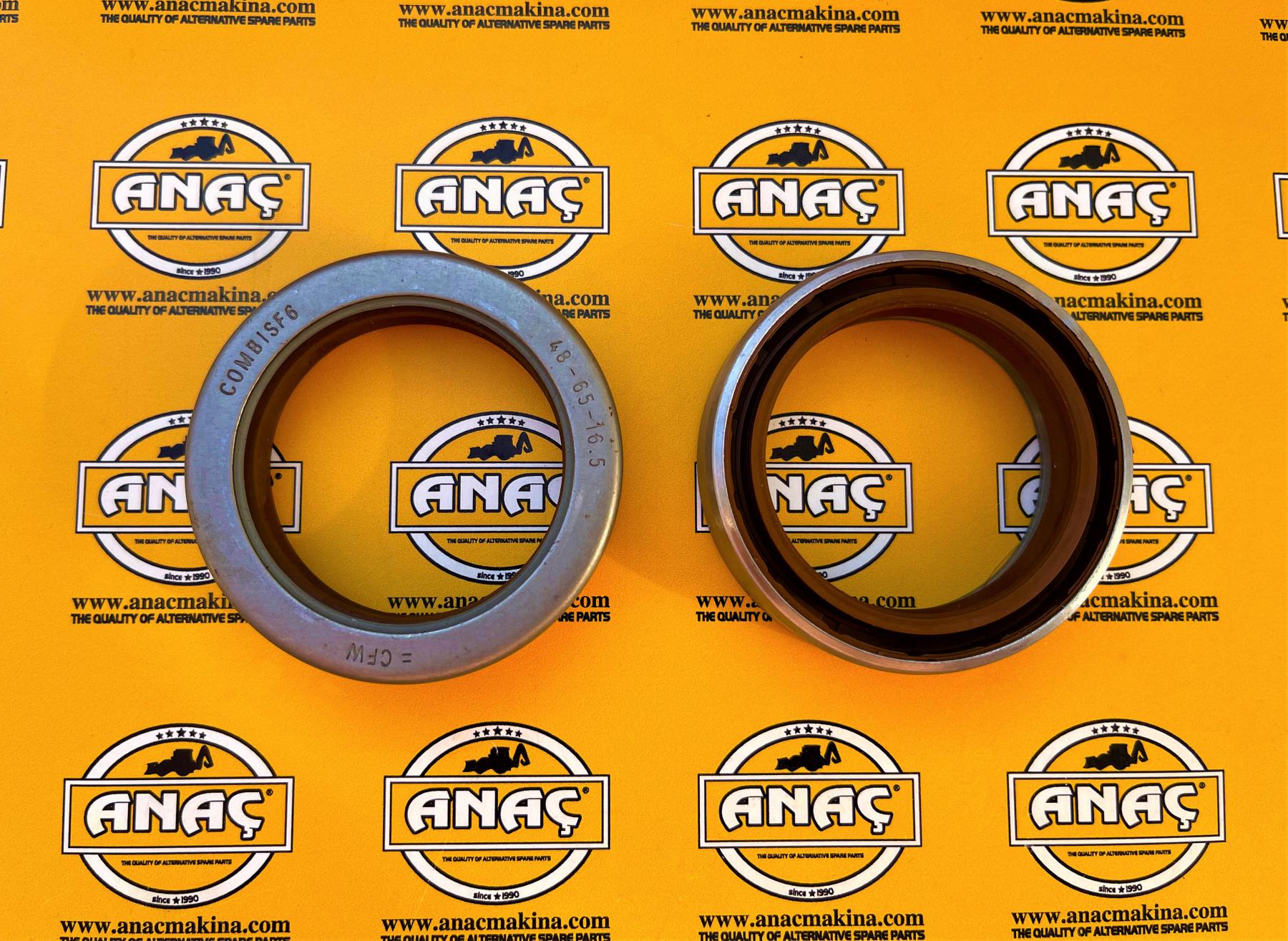 Сальник шкворня CARRARO 48*65*16,5 140224 / ANAC