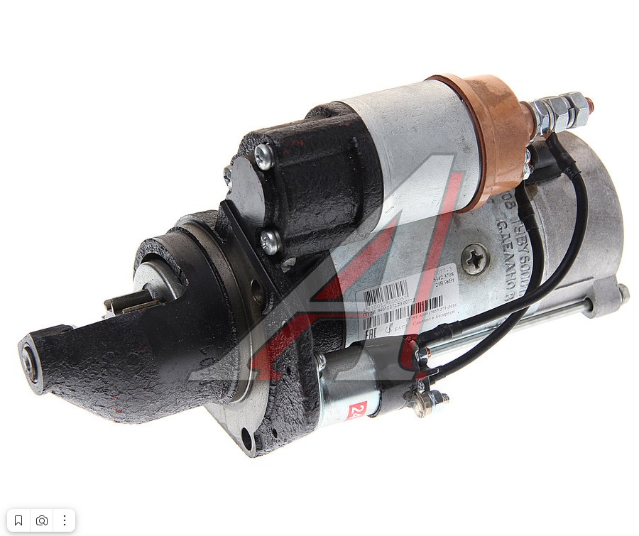 Стартер КАМАЗ на дв. Cummins (4ISBe185, 6ISBe270) / БАТЭ