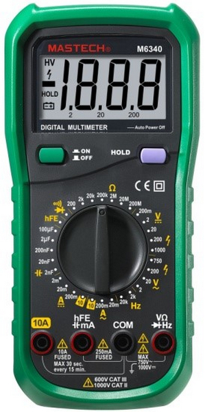 Мультиметр цифровой (MAS830L) / АВТОМАСТЕР