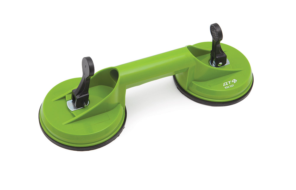 Присоска для снятия стекол двойная 70кг / ДЕЛО ТЕХНИКИ