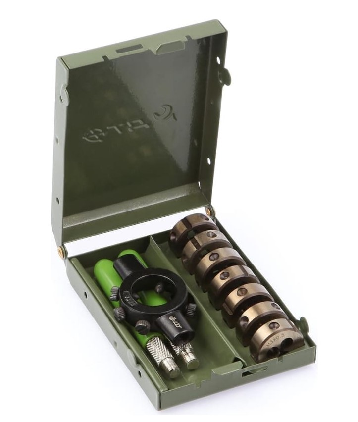 Набор плашек 8пр М3-М12 / ДЕЛО ТЕХНИКИ