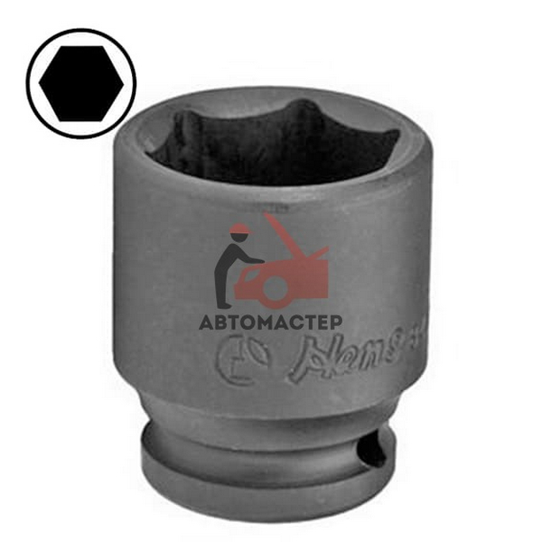 Головка ударная 1/2 6гр 38мм L 50мм / FORCE